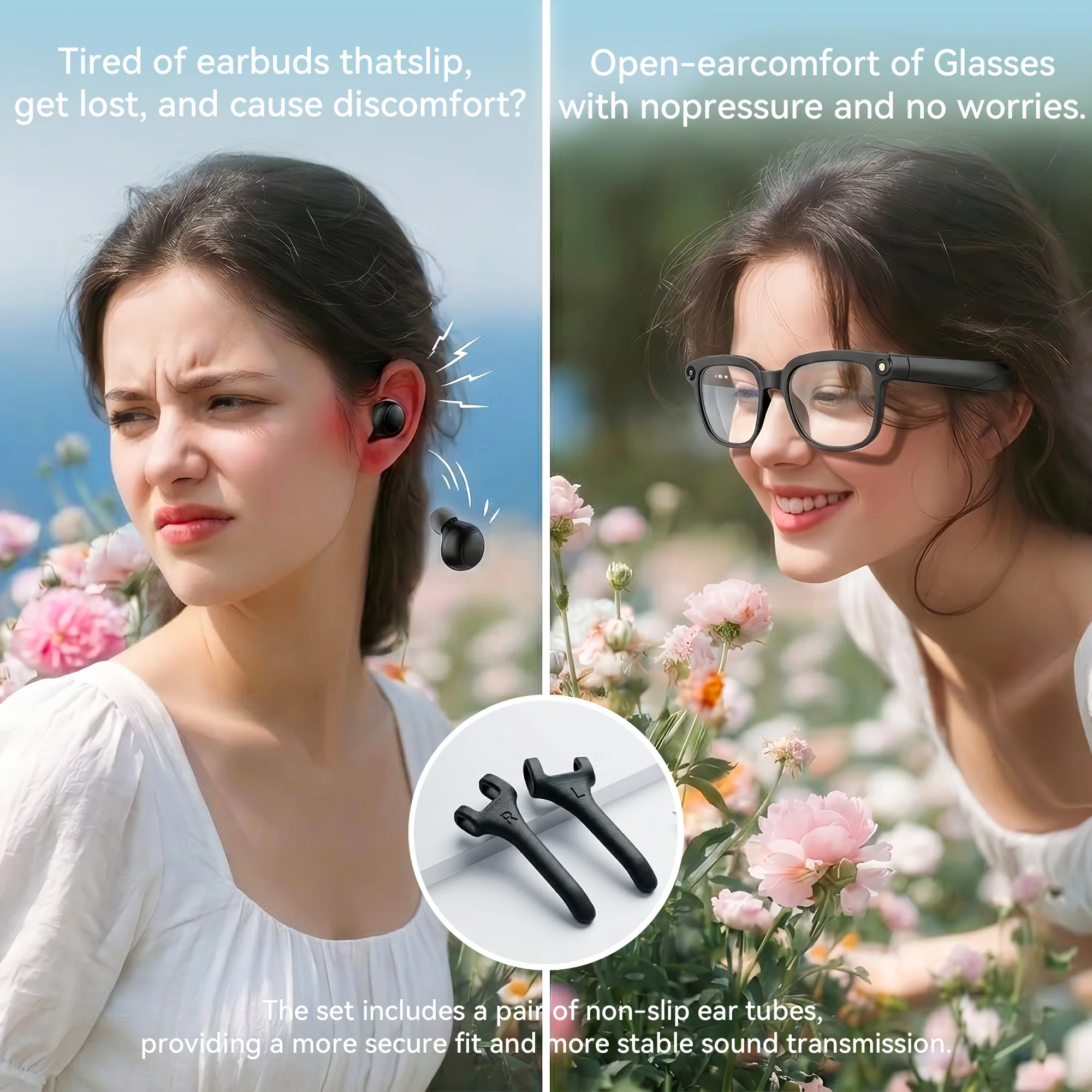 Smart Camera Bluetooth Glasses 6