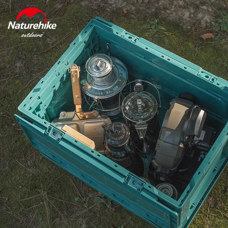 Imagem -05 - Naturehike-portable Folding Storage Box de Grande Capacidade Viagem ao ar Livre Storage Bolsa Diversos Bolsa 25l 50l 80l pp