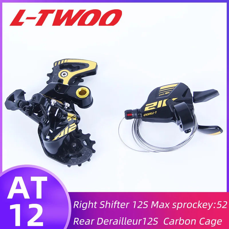

LTWOO Blueprint AT12 Speed Carbon Fiber Rear Transmission 52T Die Cast Ignore Window Finger 1 × 12 Speed Kit