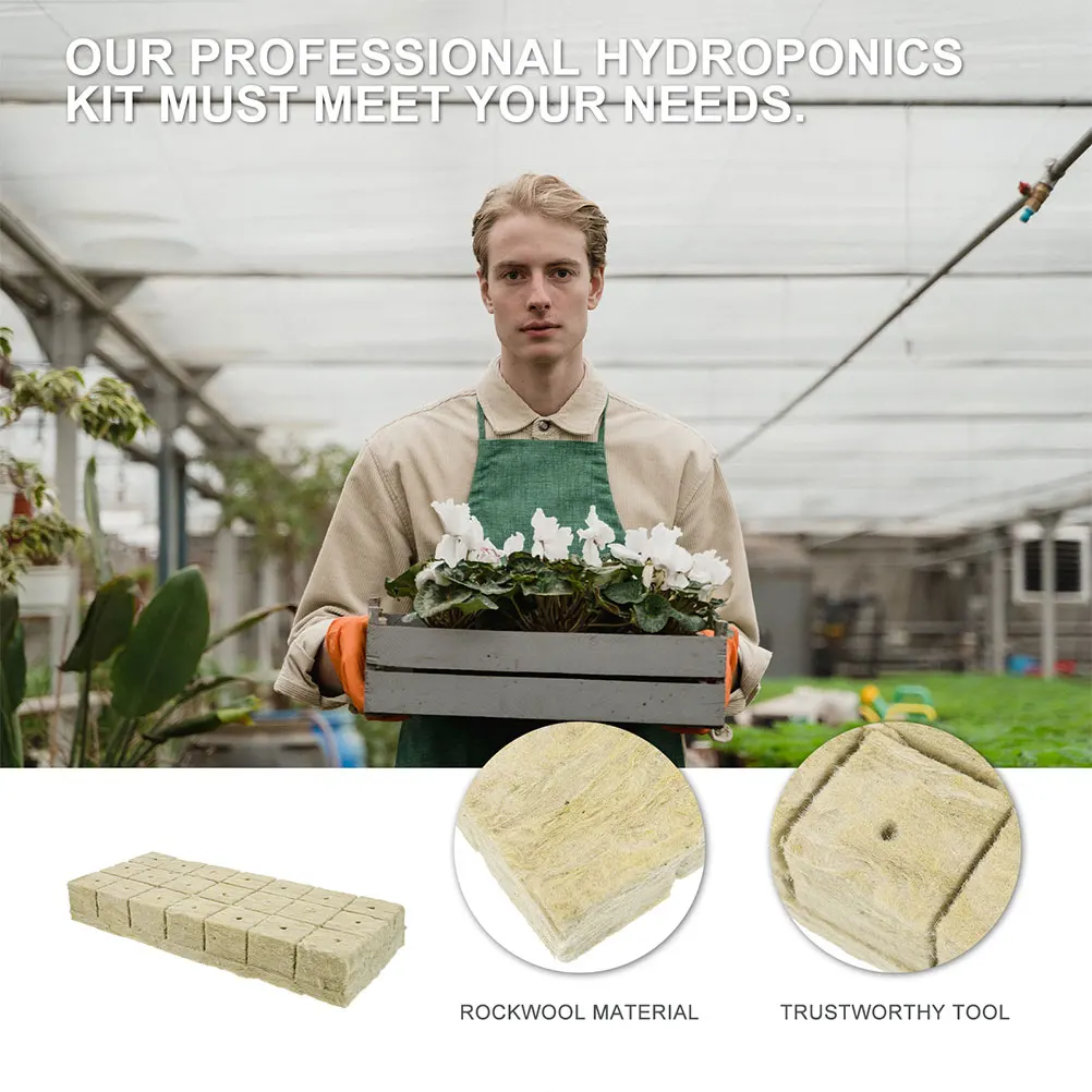

42pcs Starter Plugs Soilless Cultivation Nutrient Blocks Nursery Soil Planting Planting Supplies Supplies