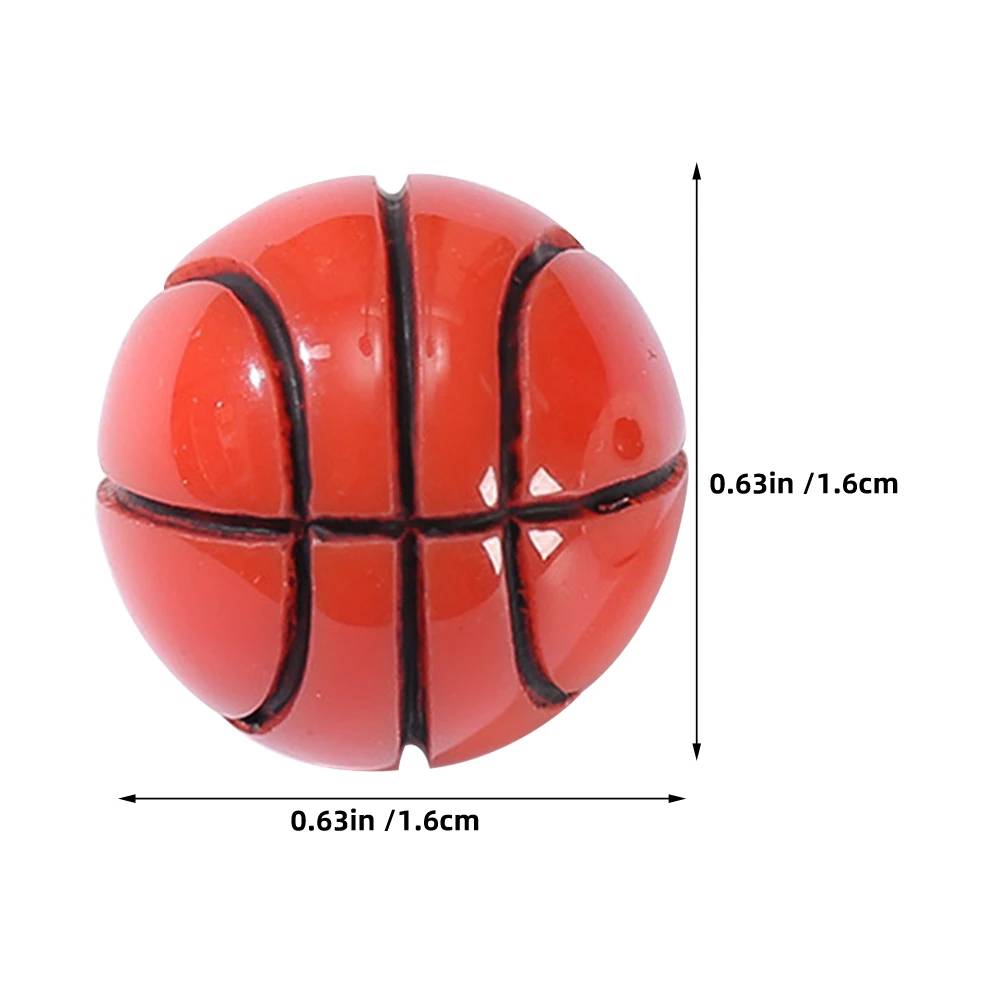 10 قطعة حلي صغيرة إكسسوارات منزلية مصغرة كرة القدم كرة السلة الرياضة دمية صغيرة ديكور الحرف #5