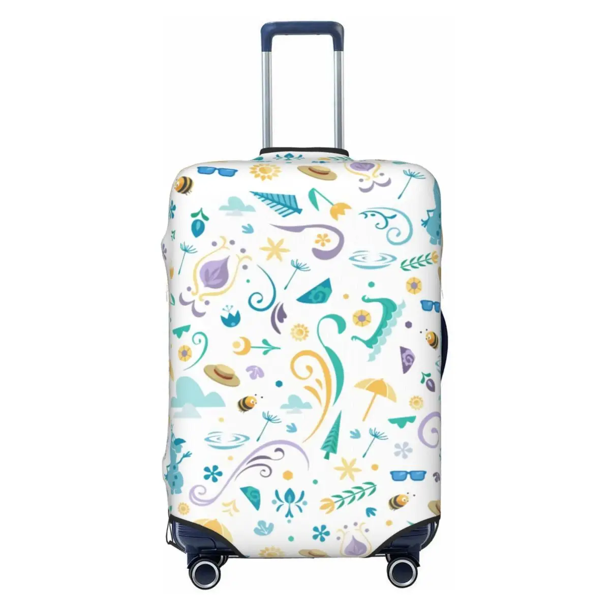 

Custom Frozen Anna Luggage Cover Funny Suitcase Protector Covers Suit For 18-32 inch
