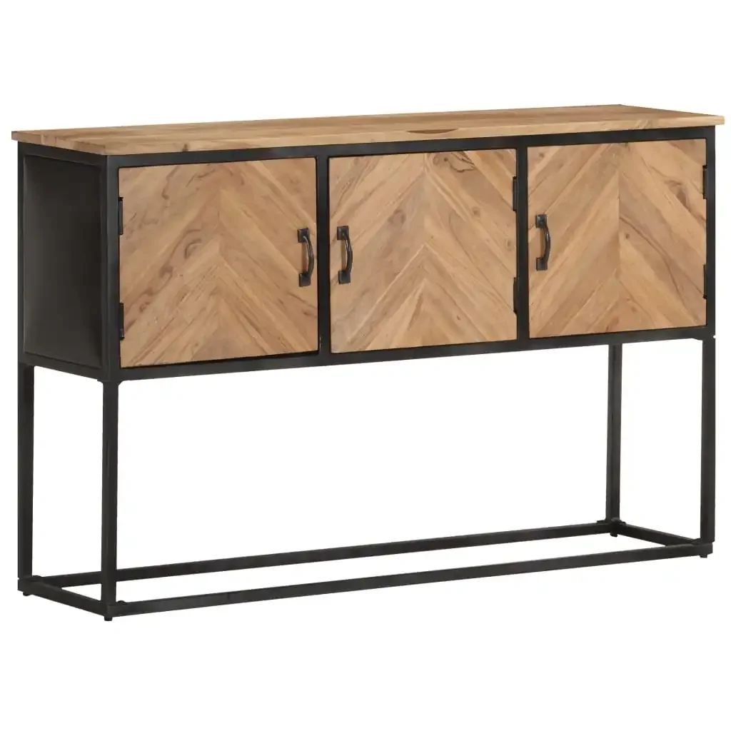 Buffet 120x30x75 cm solid acacia wood