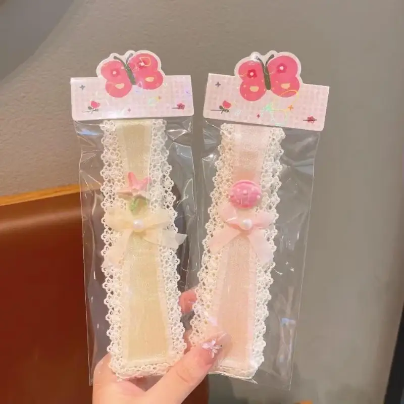 1 Stück Lolita-Stirnband für Kinder, Blumenmuster, breiter Rand, Sommer, Mädchen, Stirnfransen, Haarspange für Baby, Haarfixierer – Detail 4