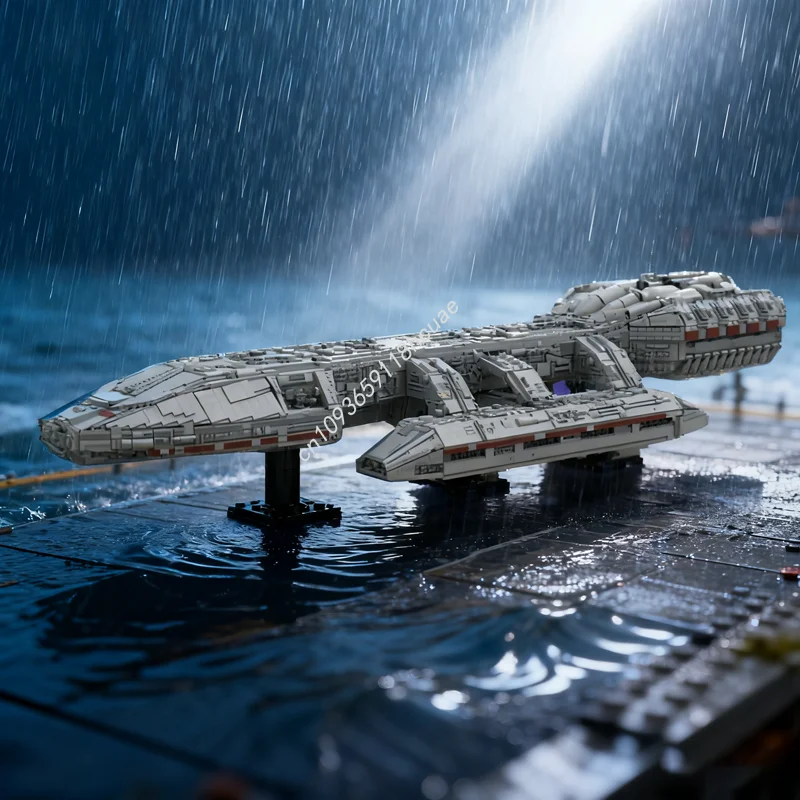 

20152 шт. MOC Battlestar Galactica супер масштабная модель строительные игрушечные блоки строительство собрать рождественские подарки DIY идея дети