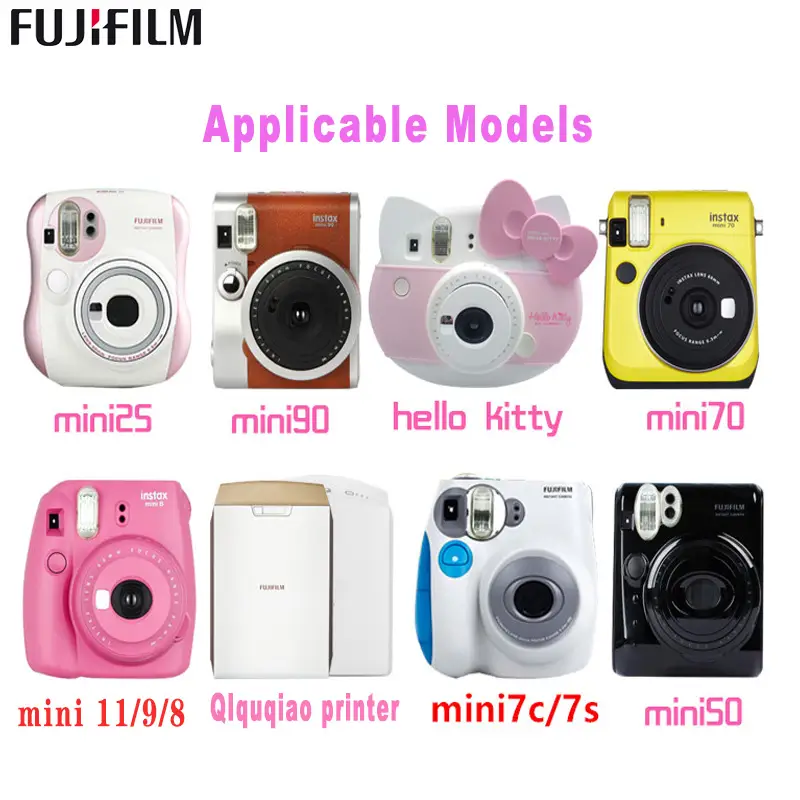 10 - 60 Sheets Fujifilm Instax Mini 12 11 8 9 Film  Fujifilm Instax Mini Color Film For 70 7s 50s 50i 90 25 Share SP-1 2 Camera - 6