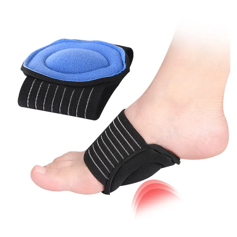 

1 Pair Arch Foot Care Shocking Foot Arch Support Plantar Fasciitis Heel Pain Aid Feet Cushioned, Health Feet Protect Care