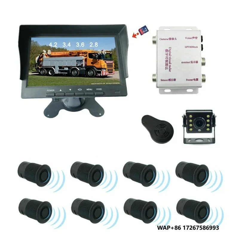 

7" Car Park Sensor Parking Radar Rear View