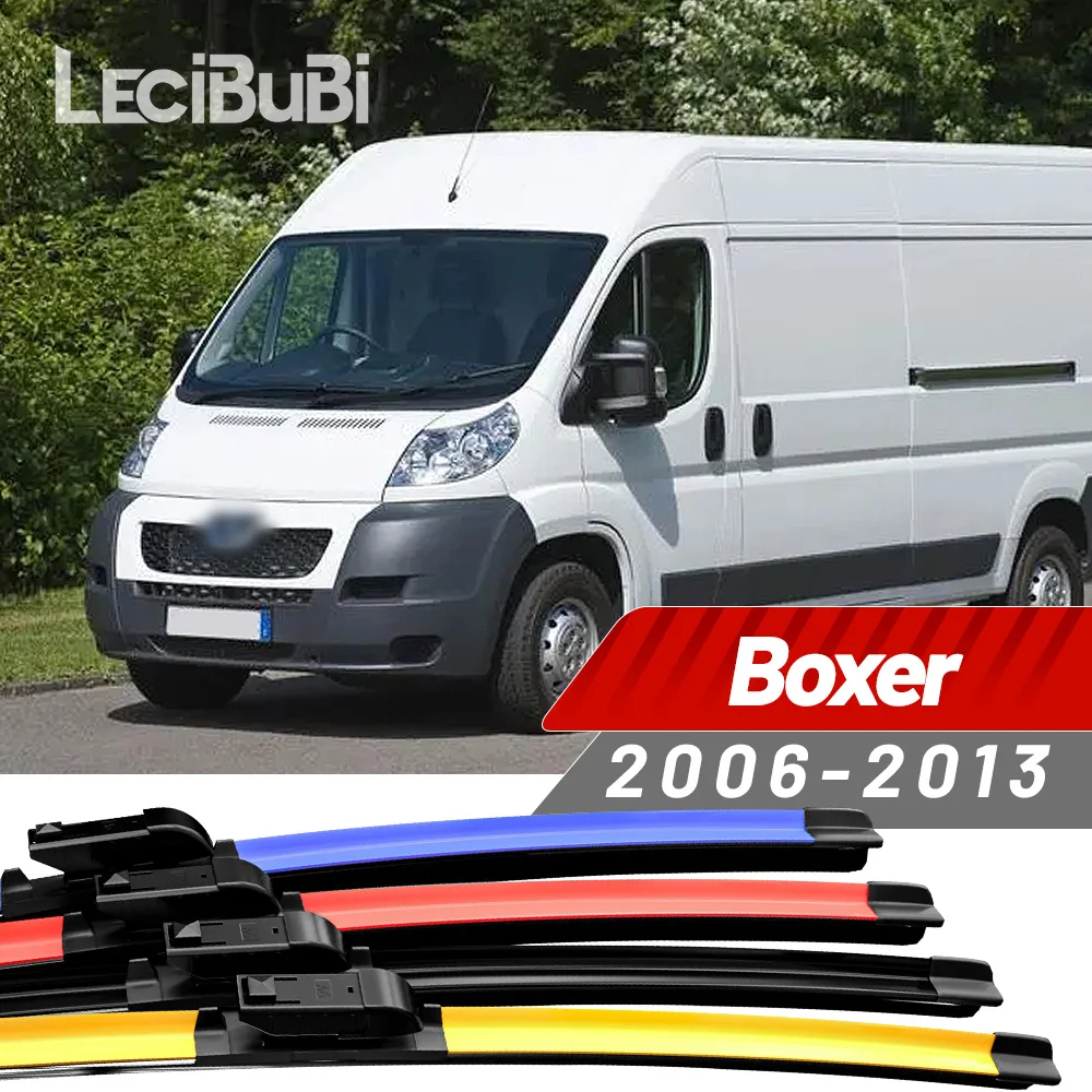 2 stücke Für Peugeot Boxer 2006-2013 2007 2008 2009 2010 2011 2012 Frontscheibe Wischer Klingen Scheibenwischer