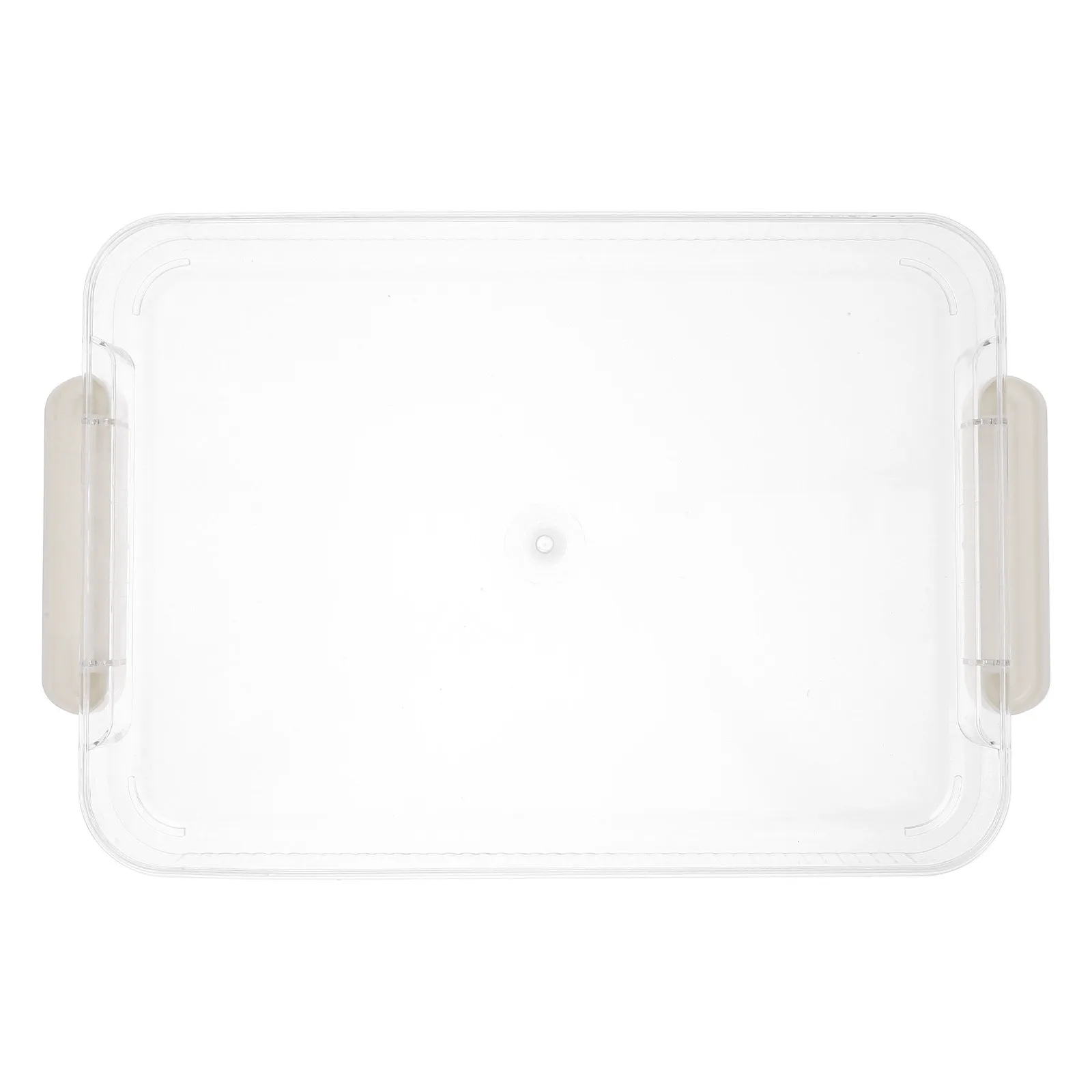 

Pet Transparent Document Organizer Box Storage Container for Files Certificates Postcards Game Cards Photo Storage Portable