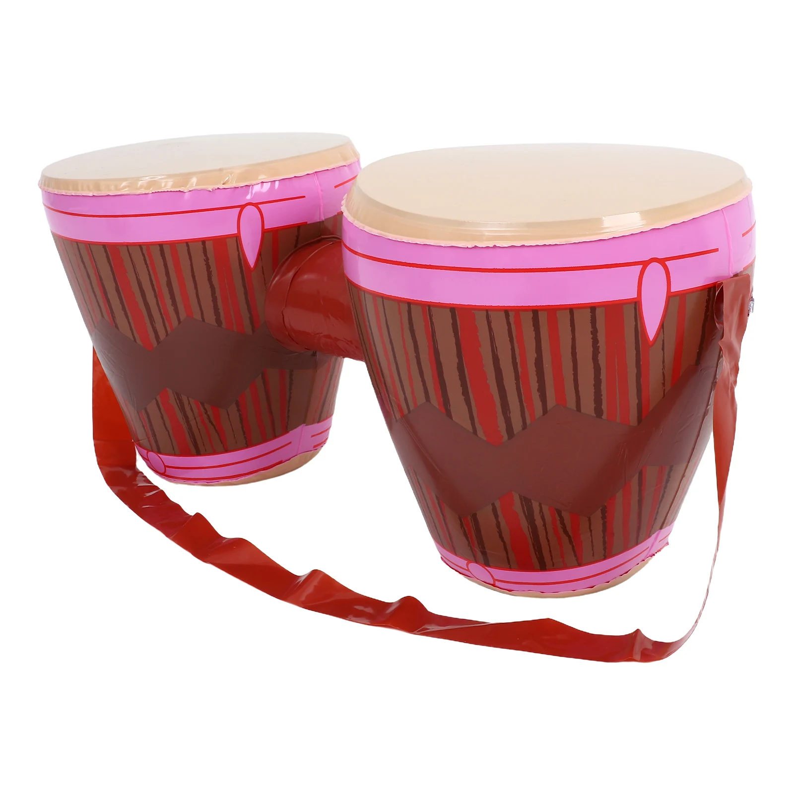 

Inflatable Waist Drum Party Decoration Unique Props Pvc Instrument for Parties