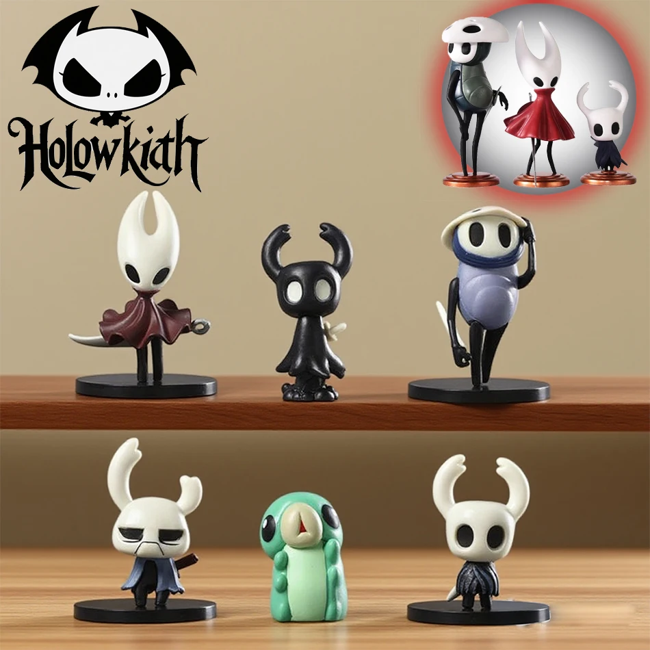 3 قطعة/6 قطعة فارس الجوف الحرير أغنية فارس الدبور نكش Zote Quirrel الظل Cornifer Myla PVC نموذج لجسم حلية لعبة جمع G