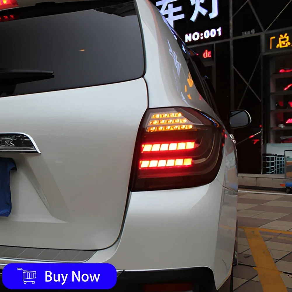 

Для Toyota Highlander 2012-2014 автомобильный задний фонарь, все новое обновление, светодиодные блики, задние фонари Plug and Play, горячая распродажа, аксессуары