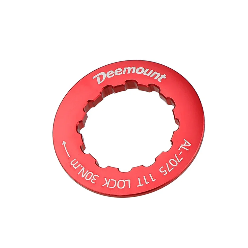 11T Thread Pattern Lockring 11T Cassette Lockring Anodized Alloy Lockring 4 Color Options Standard 1.29mm Pitch