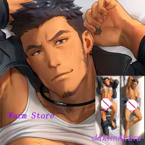 Dakimakura Anime range mon gay Double-sided Print Life-size Body Pillow