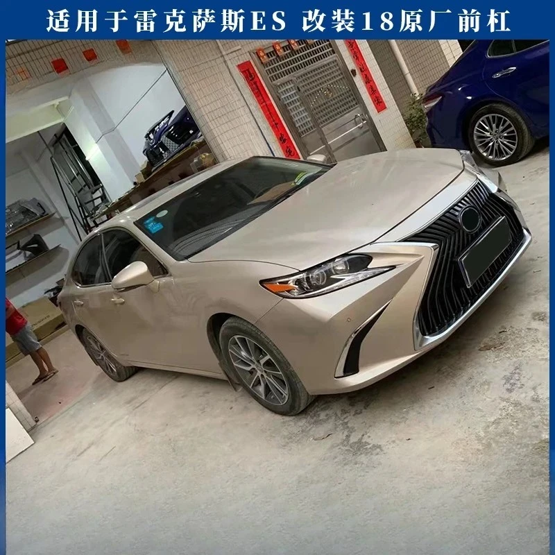 مناسبة لترقية 2013-2017 إلى طقم هيكل 2018، بما في ذلك المصد الأمامي مع المصابيح الأمامية الشبكية طراز F-sport #3