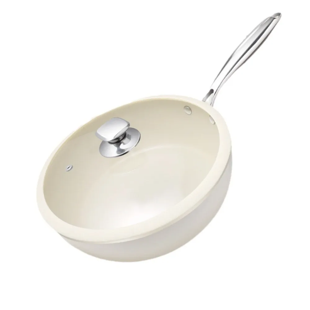 

KOSUN Ceramic Nonstick Frying Pan Household Flat Frying Pan Gas Stove Gas Induction Cooker Special Frying Pan Kitchen Utensils