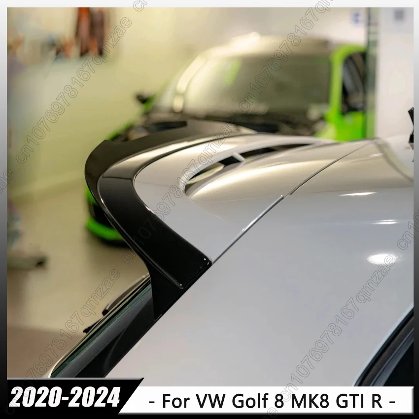 Для VW Volkswagen Golf MK8 R Golf 8 GTI 2020-2024 Спойлер для багажника на крышу CS Стиль Автомобильный задний спойлер для губ на крышу Комплекты кузова Для VW Volkswagen Golf MK8 R Golf 8 GTI 2020-2024 Спойлер для багажника на крышу CS Стиль Автомобильный задний спойлер для губ на крышу Комплекты кузова