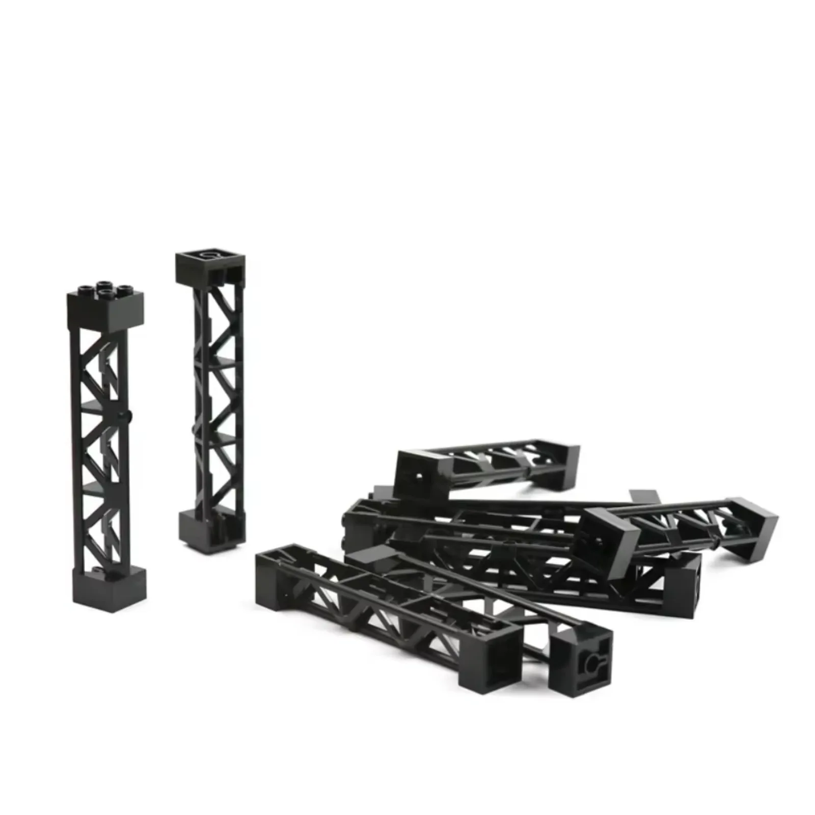 

5PCS/10PCS/20PCS Legoeds Compatible City Train Track Support Girder Bracket 95347 58827 Building Blocks Technical Parts Bundle