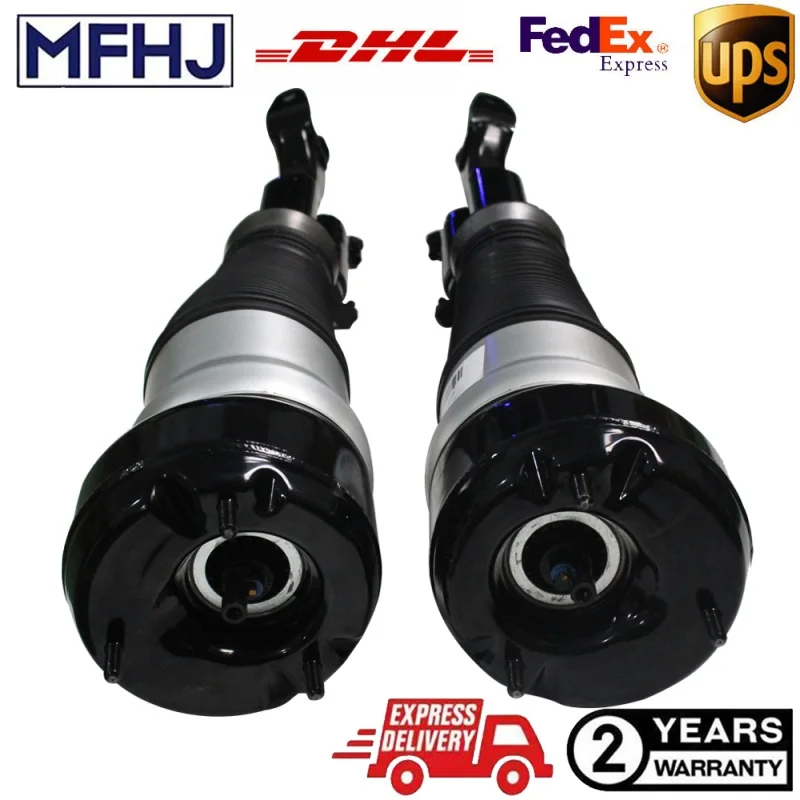 

2X Front Left & Right Air Shock Struts For Mercedes Benz S Class W222 S450 S500 S63 4Matic 2223208213 2223208113 2223204913