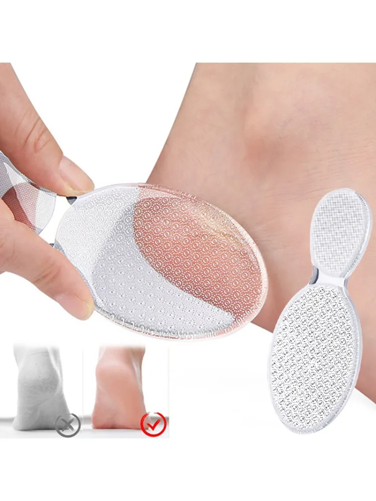 Râpe à pied Double face en verre Nano, lime à talon, exfoliante, soins de pédicure, callosités dures, dissolvant de peau morte, outils de beauté, 1 pièces