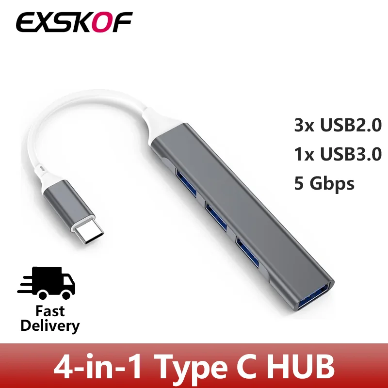 USB3.0 Hub Type C T…