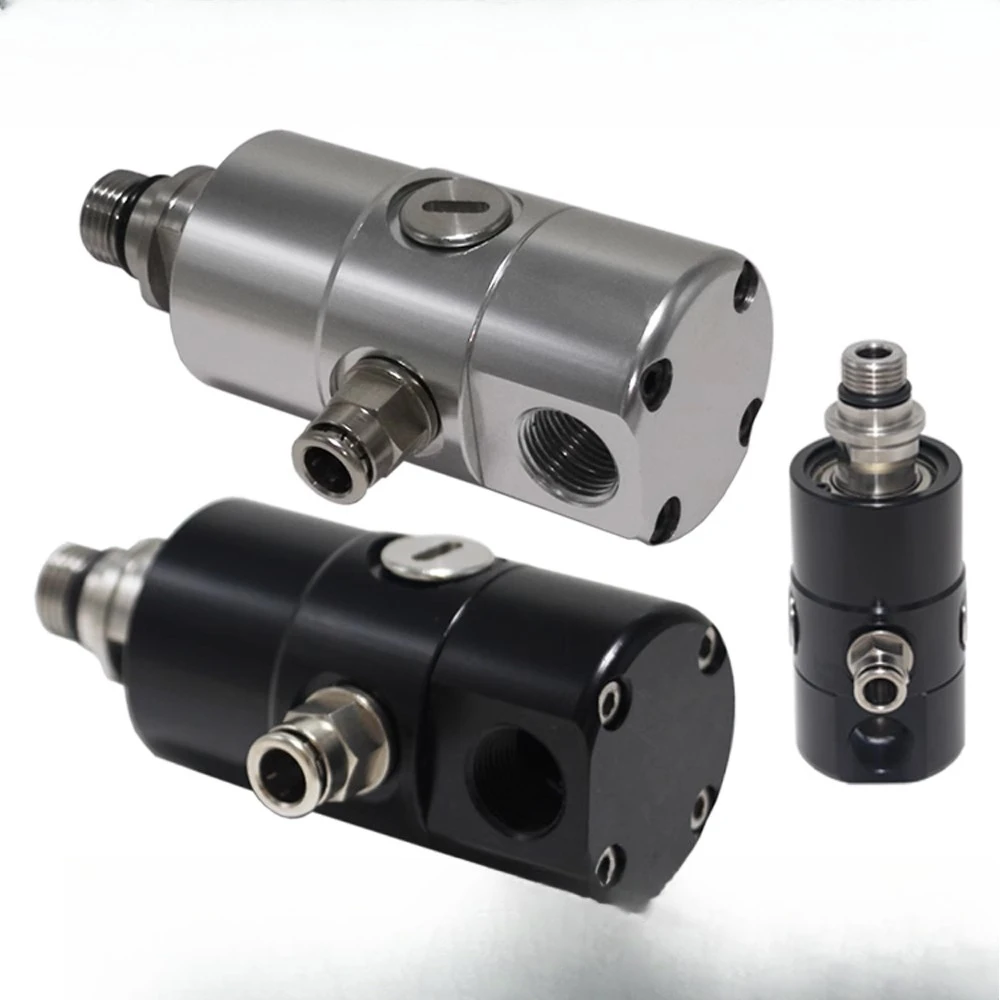 Centro do eixo, junta rotativa do centro de usinagem de saída de água