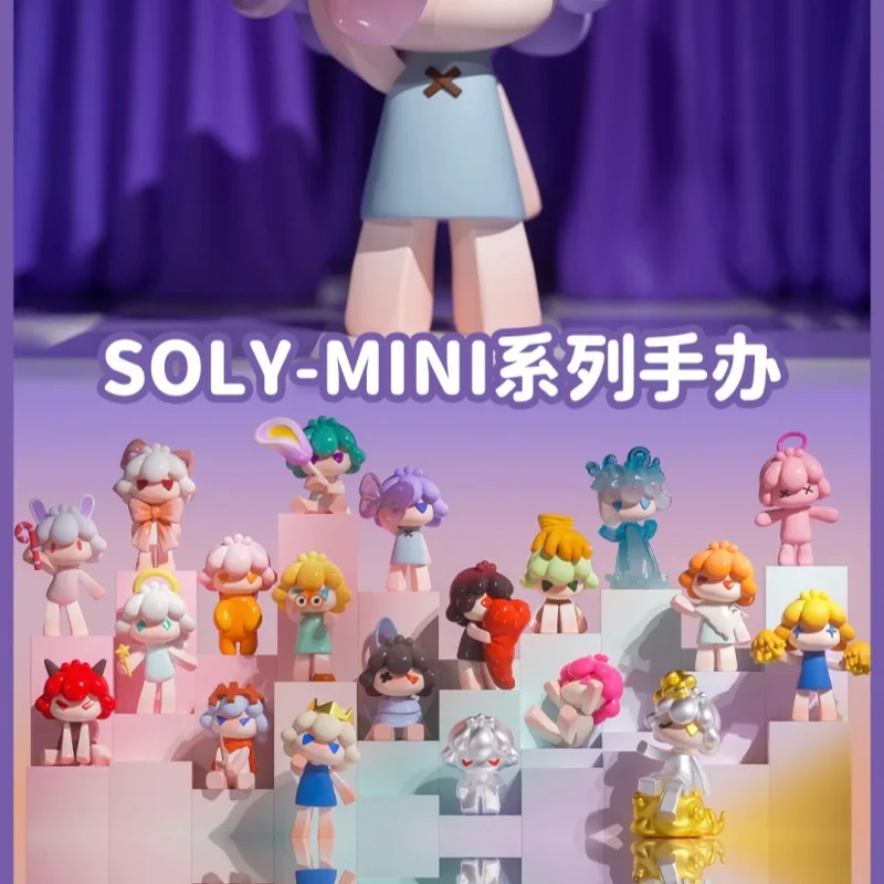 New Soly Mini-The Soly Garden Series 2 Blind Box Full Personality Mbti Cute Mystery Box Desktop Decoration Collect Birthday Gift