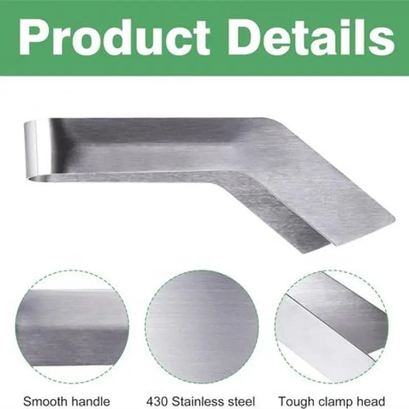 Stainless Steel Plant Transplantation Tongs Garden Seedling Transplant Tongs Durable Reduce Root Damage Tongs for Gardening