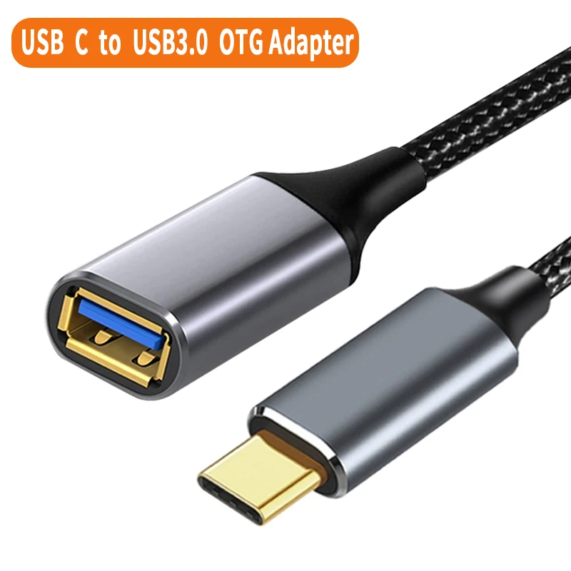 Type-C OTG Cable Adapter USB C Male to USB 3.0 Female Extension Wire For Macbook Pro Air Laptop PC Car Extension Adapter Cable