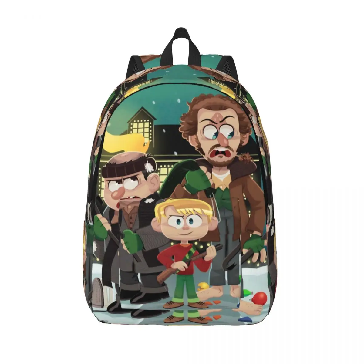 

Один вдома фильм Кевин комедийный рюкзак спортивный студенческий пеший туризм путешествия милый мультяшный рюкзак для мужчин и женщин сумка для ноутбука и компьютера