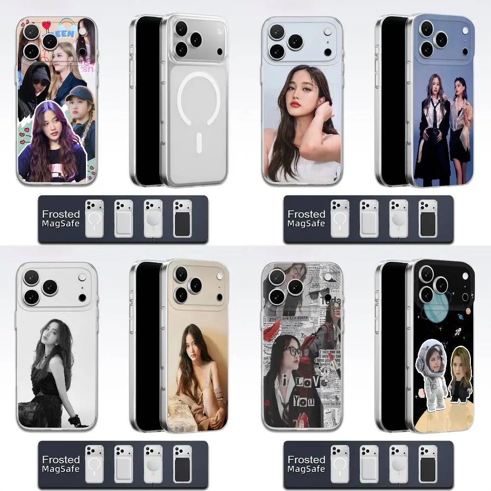 

F-Freen Sarocha Phone Case For iPhone 17,16,15,14,13,12,11,Pro,Max,Plus,E,Air,Mini Magsafe Frosted Transparent