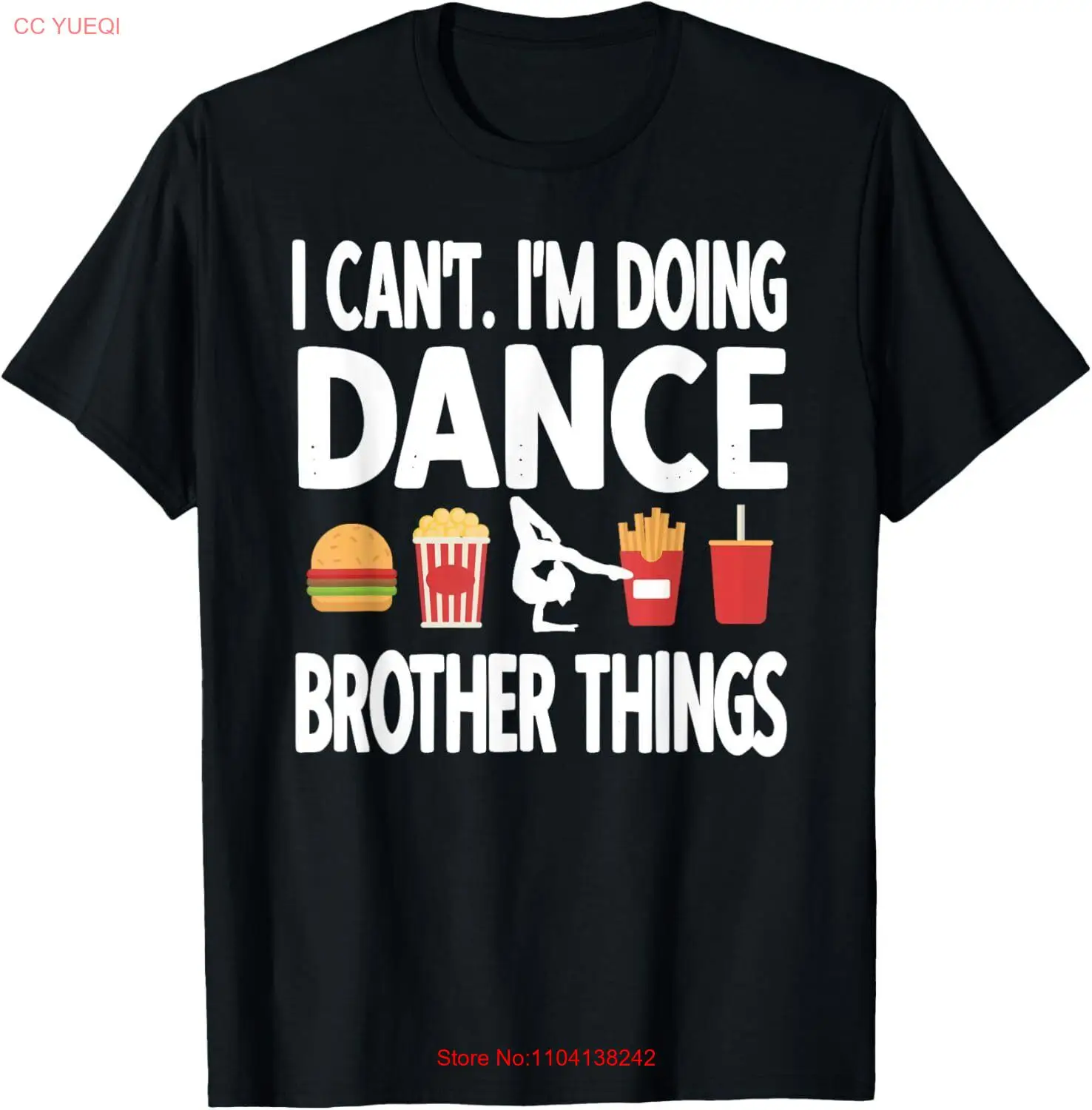 

Футболка Dance Brother Things Proud Dancing Brother с капюшоном