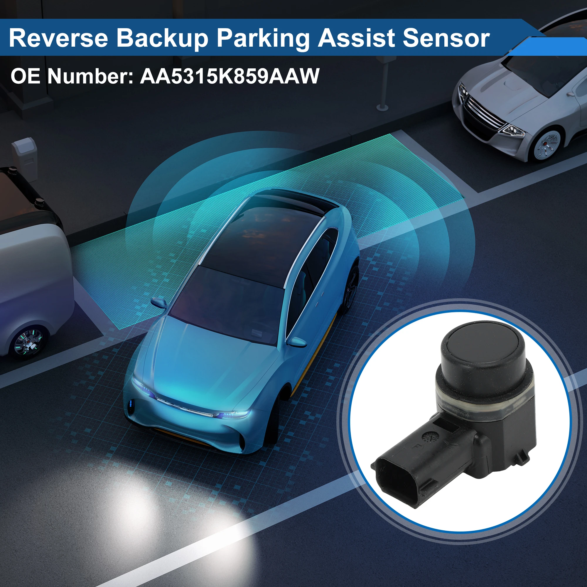 UXCELL No.AA5315K859AAW Reverse Backup Parking Sensor for Ford Edge 2012-2013