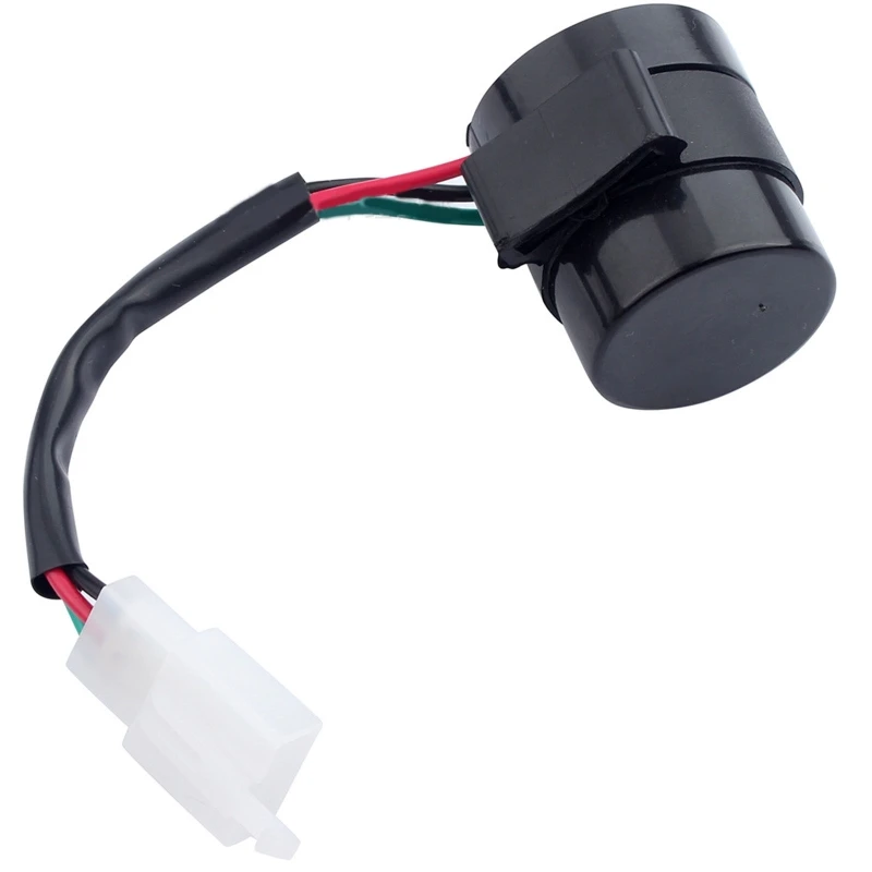 3 Pins Round Turn Signal Flasher  Blinker for GY6 50-250cc Motorcycles Scooters Pit Dirt Bike Turn Signal Flasher