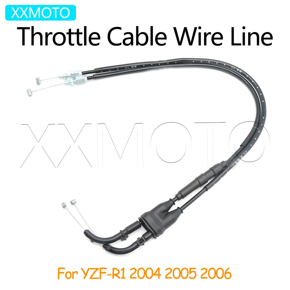 YZF R1 Throttle Cable Wire Line For Yamaha YZFR1 2004 2005 2006 YZF-R1 Steel Wire Motorcycle Accessory