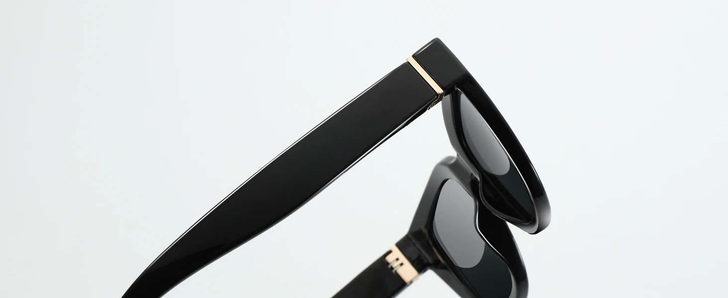 ZENOTTIC Modische Schmetterlings-polarisierte Sonnenbrille für Damen, UV400-Schutz, Schatten, Damen-Katzenaugen-Sonnenbrille – Detail 6