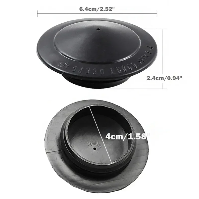 2PC Front Suspension Waterproof Cap Cover for Nissan X-Trail T31 Qashqai J10 54330ED000 OE Matched Suspension Parts