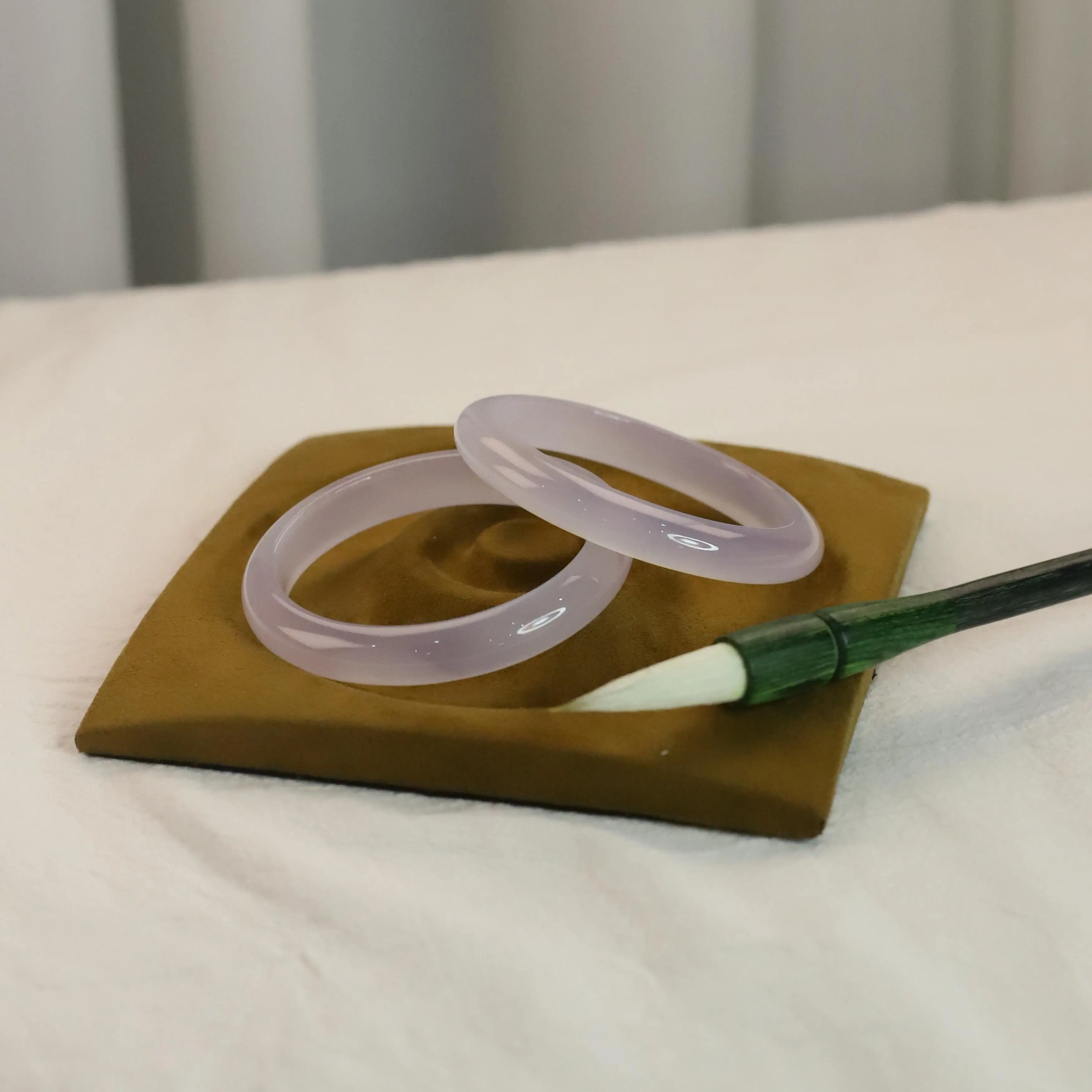 

Chalcedony Bracelet Ice Purple Women's Jewelry Anniversary/Birthday Gift Wife Girlfriend Elegant High Quality Natural Exquisite