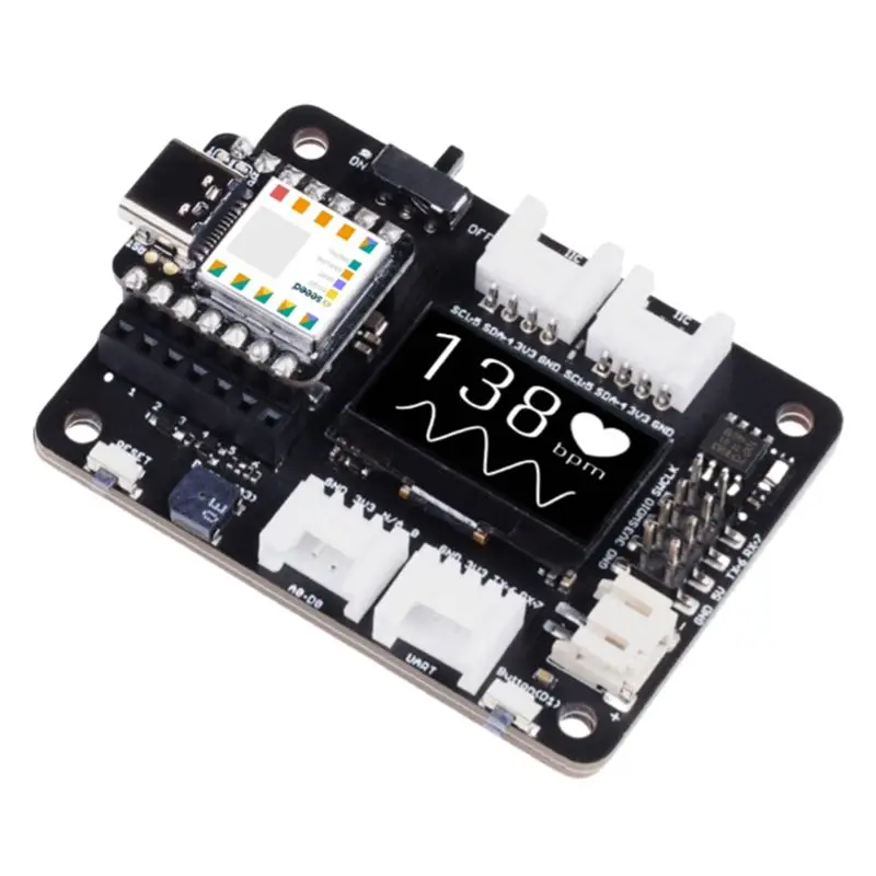 A92Z For Seeed Studio Expansion Board Base For XIAO With Grove OLED - IIC, Uart, Analog/Digital