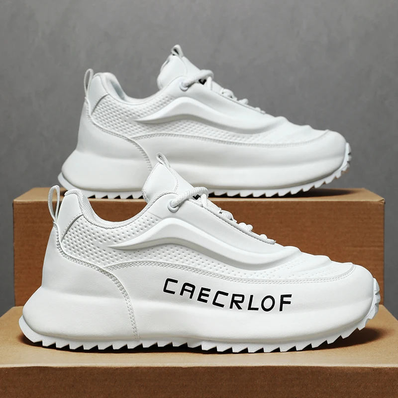 Brand protection 2026 new men's lightweight non-slip breathable wear-resistant running sports fashion versatile casual shoes image 4