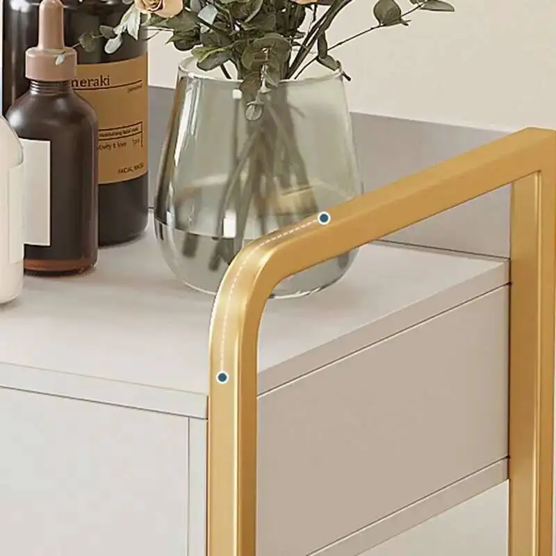 

Barber Cosmetic Beauty Salon Trolley Rolling Manicure Tattoo Salon Trolley Spa Lash Carrello Con Ruote Salon Furniture WKST