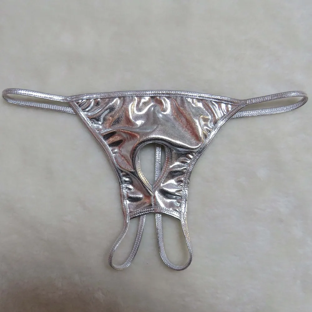 Thong Briefs Underwear Briefs Clothes Design Faux Leather G-String Jock Mens Panties Brand New Fashion Stylish