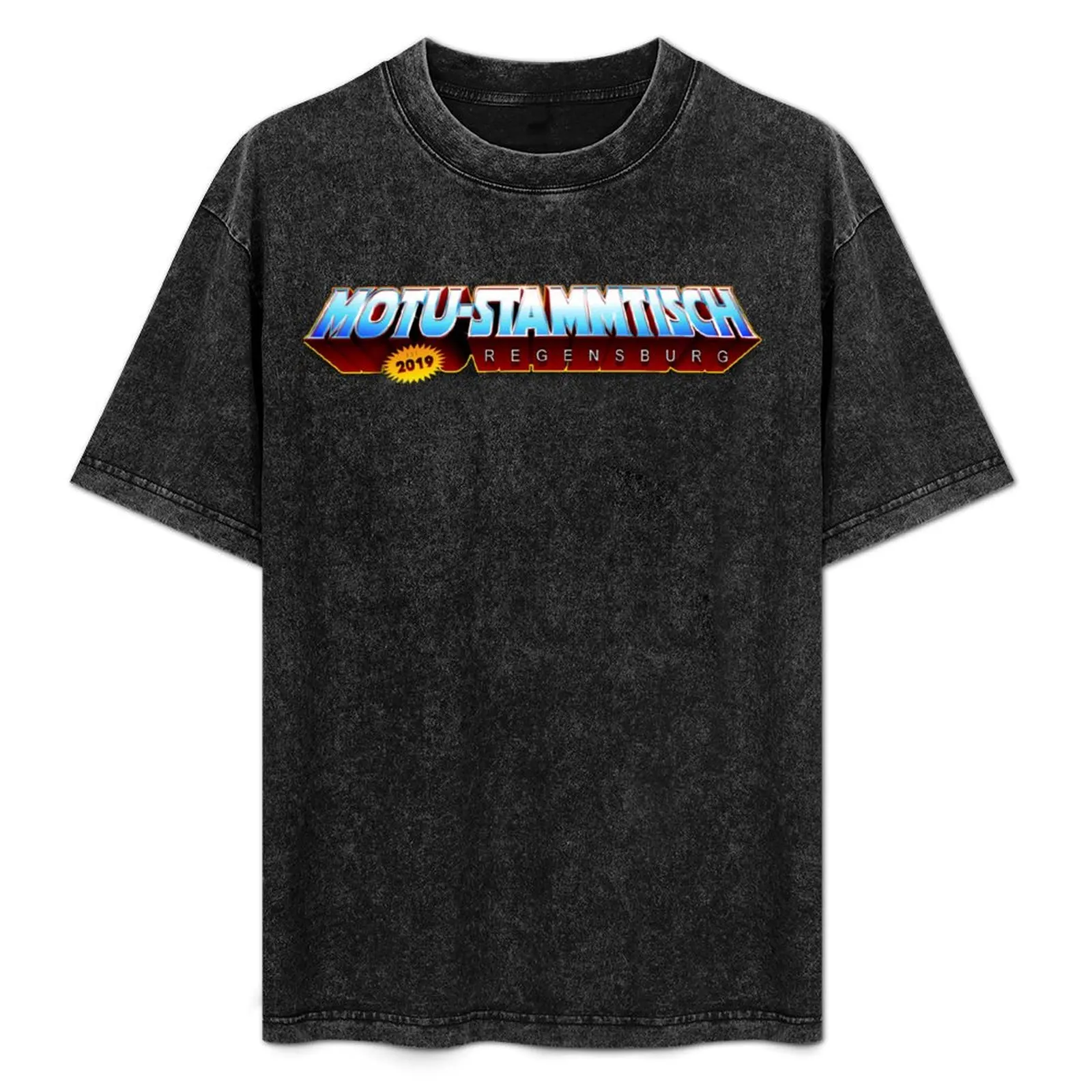 

MotU Stammtisch Regensburg lettering T-Shirt Lightweight Casual Summer T-Shirt