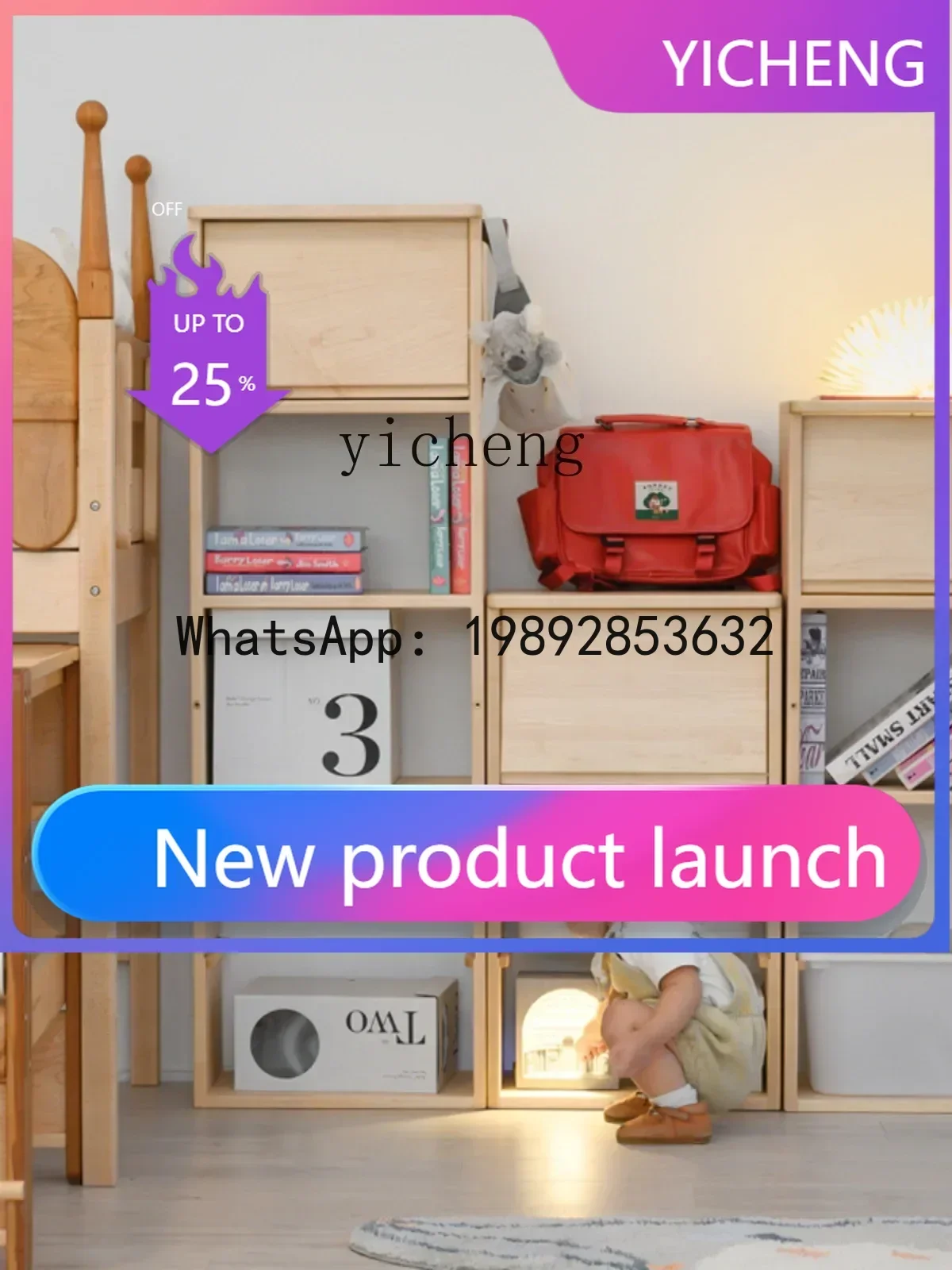 

Ladder Cabinet Maple All Solid Wood Locker Stairs Chest of Drawer Children Half Height-Adjustable Bed