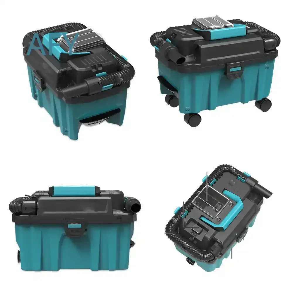 Brushless High-power Lithium Rechargeable Dry-wet Vacuum Cleaner for 220V for Dual-use Vehicles for Home Cleaning Appliances