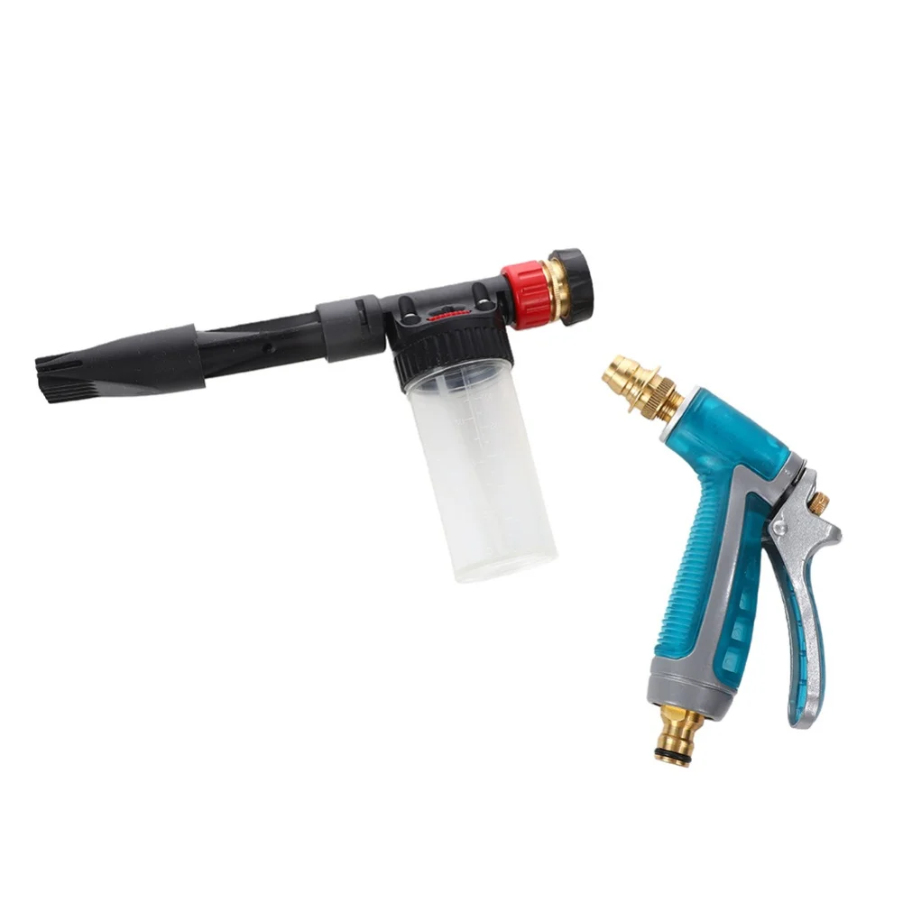 2 in 1 Car Cleaning Foam Spray Pistol 100ml with Thick Foam Generator and Quick Connector for Simple Attachment