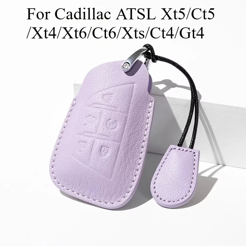 

For Cadillac ATSL/Xt5/Ct5/Xt4/Xt6/Ct6/Xts/Ct4/Gt4 Key Sets Cover Case Buckle Automobiles Body Kits Car Interior Accessories
