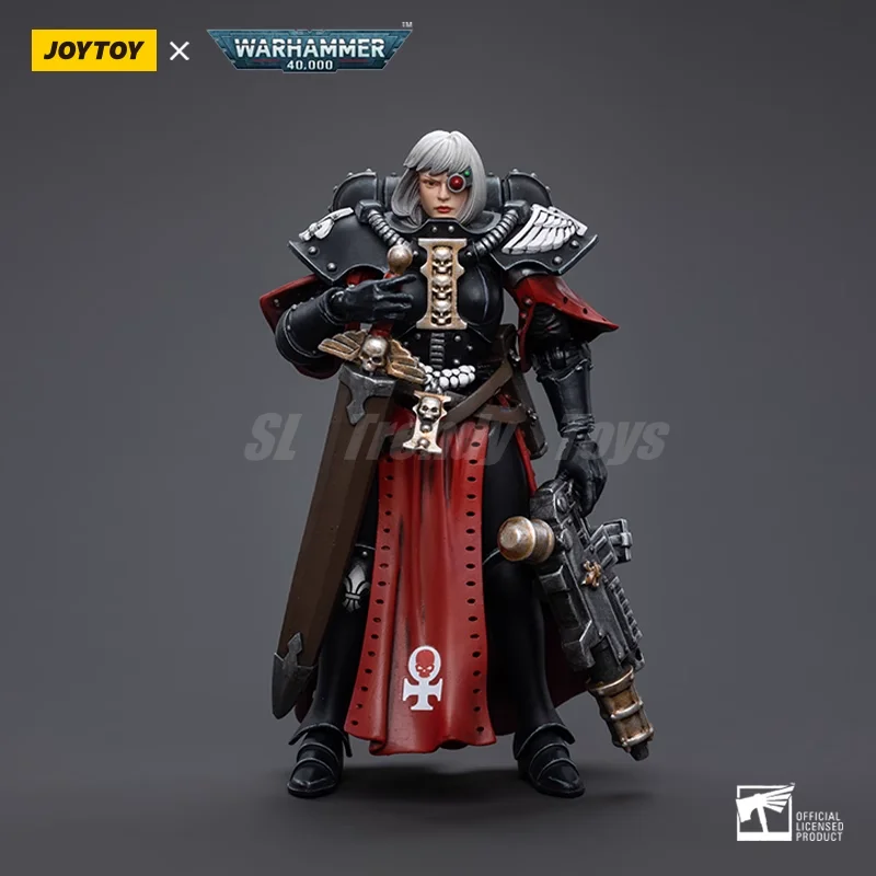 JOYTOY Warhammer 40K Adepta Sororitas Battle Sister Sister Noyalle Superior Kassia Jurel Ludwenna Saelon Action Figure Model Toy
