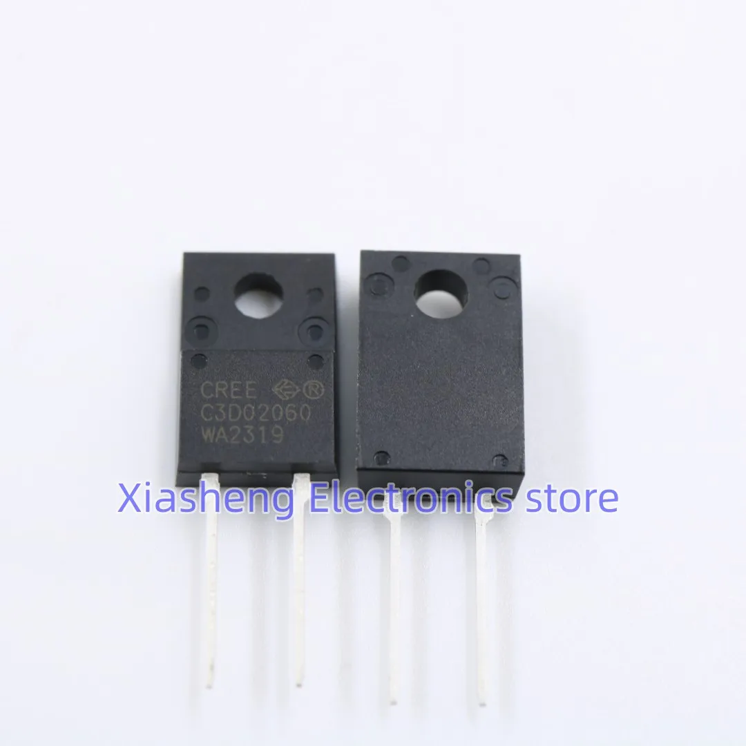 New Original 5Pcs C3D02060F C3D02060 TO-220-2 2A 600V Silicon Schottky Diode Good Quality
